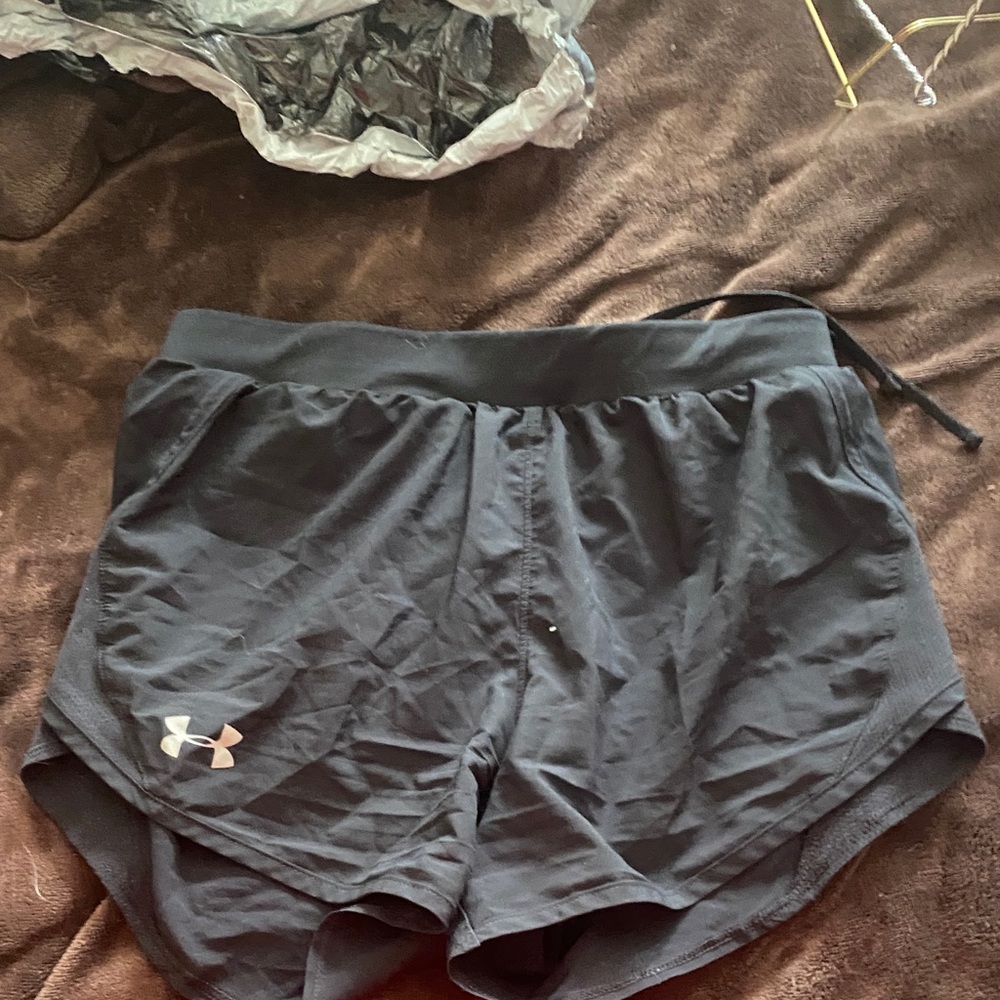 Under Armour Women's Dark Gray Athletic Shorts